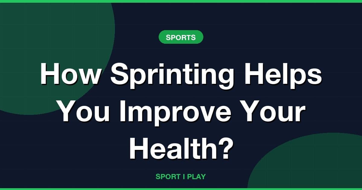 How Sprinting Helps You Improve Your Health?